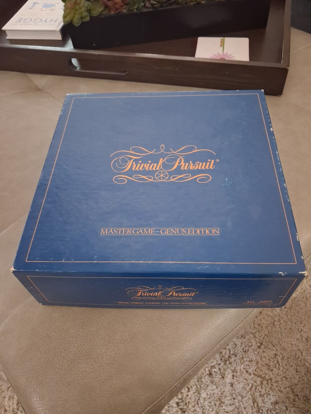 Vintage 1981 Trivial Pursuit Master Game-genus Edition